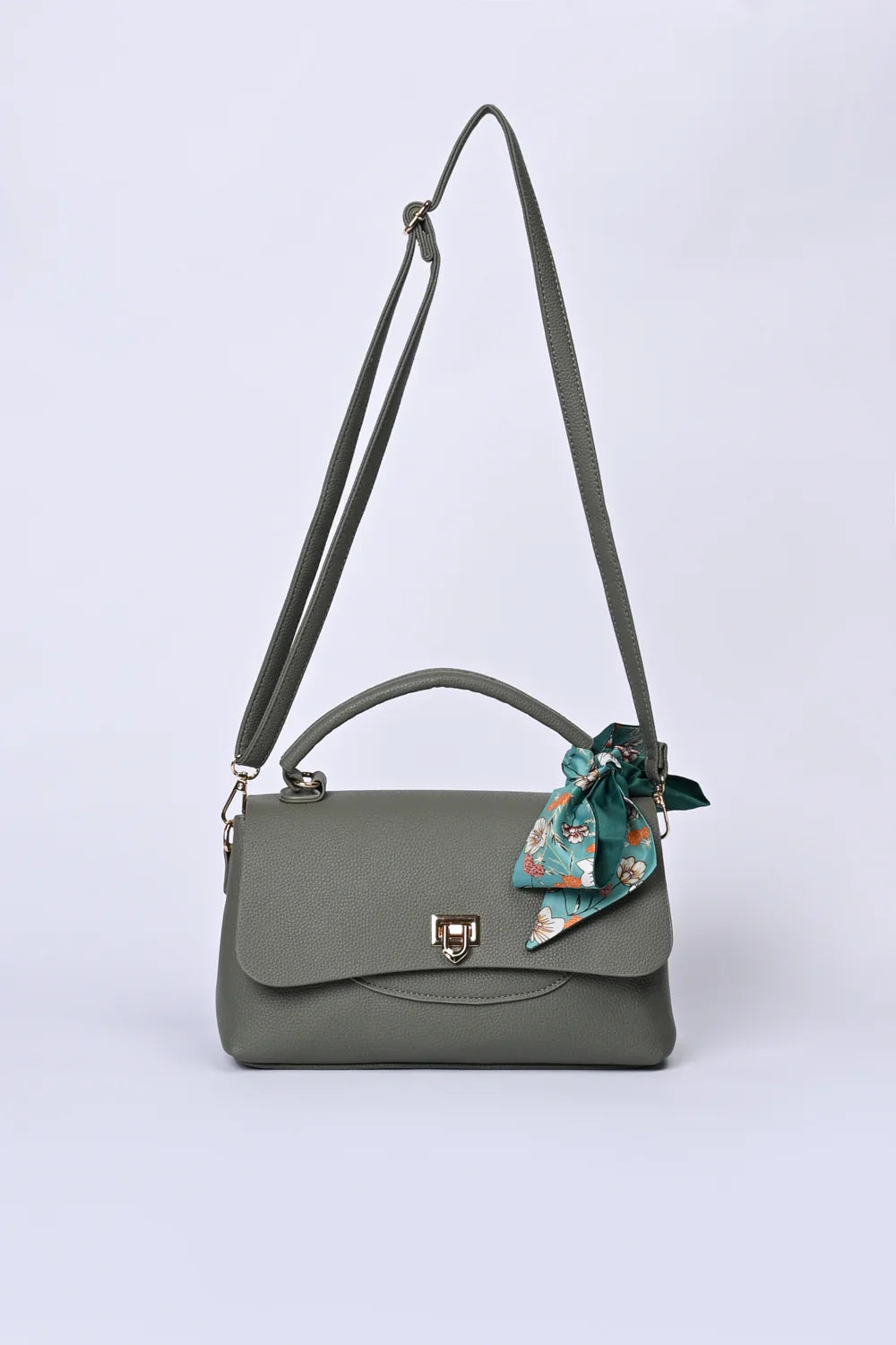 TEXTURED CROSS BODY BAG